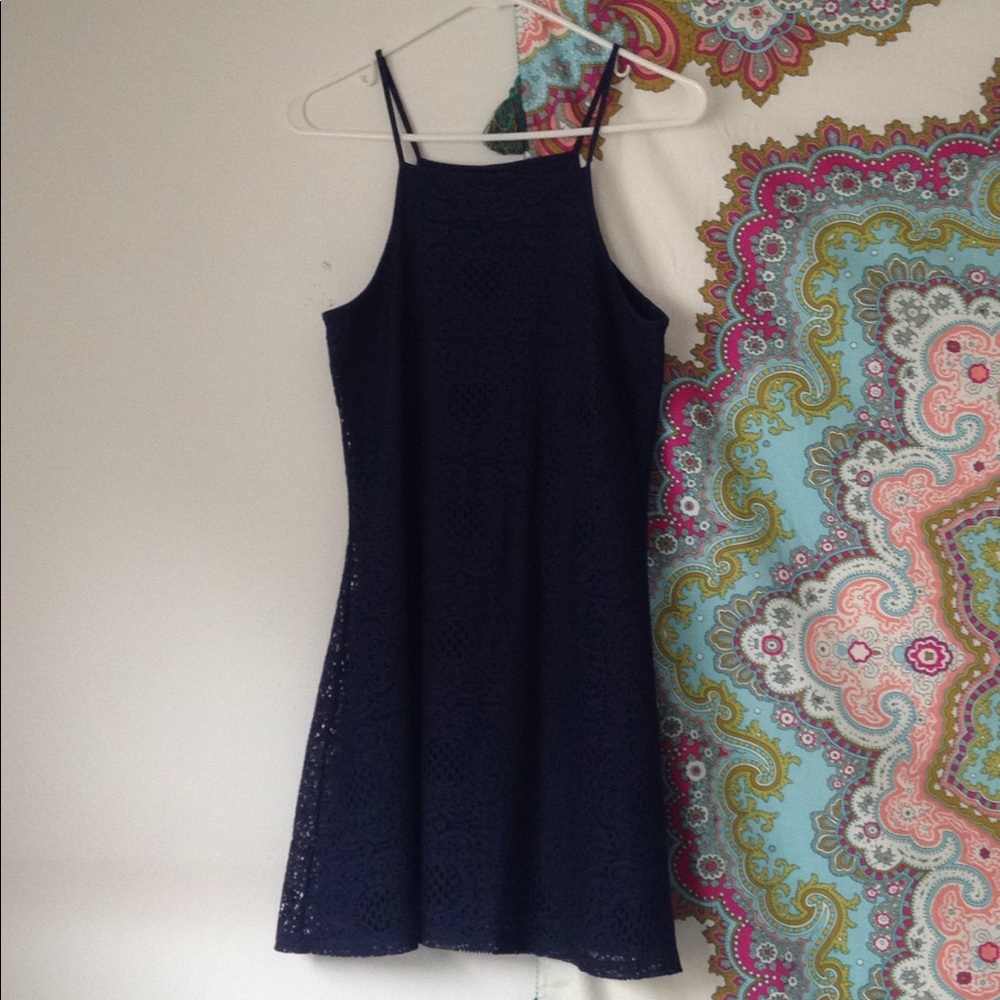 navy sundress